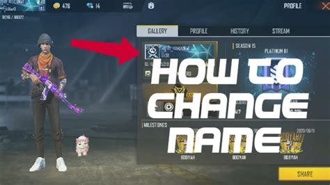 You will have a new name style, with custom. How to change your name in free fire in style like Pro ...
