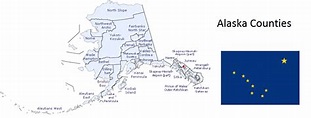 List of All Counties in Alaska – Countryaah.com