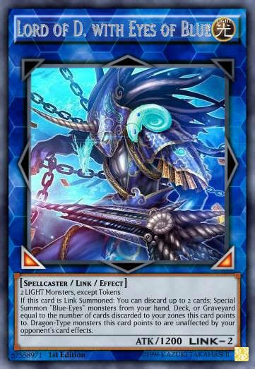 Find great deals on ebay for yugioh cards blue eyes. Blue-Eyes Link Support: Lord of D. with Eyes of Blue - Advanced Card Design - Yugioh Card Maker ...