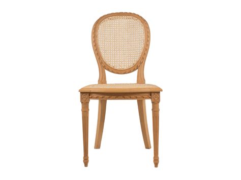 Cane back dining chairs white shabby chic. Louis Oval Cane Dining Chair - Hidden Mill