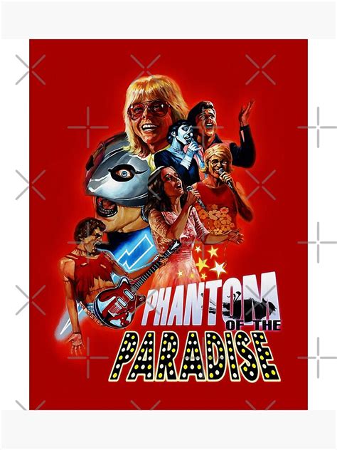 Phantom Of The Paradise Films 30th Anniversary Poster Poster For Sale By Karinjohn2 Redbubble