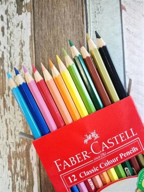 Faber Castell Pensil Warna 12 Panjang Sinar Mega Store