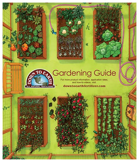 Garden Guide Pdf Down To Earth Fertilizer