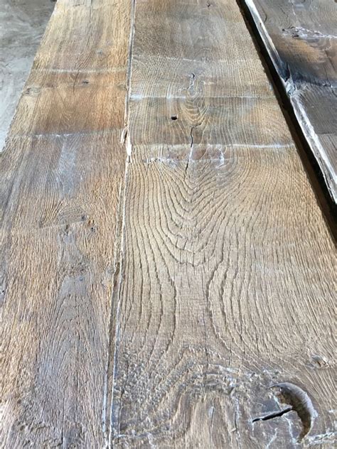 Antique Reclaimed French Oak Floorboards From An 18th Public Building