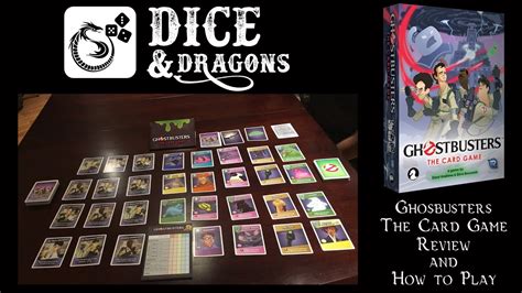 Dice And Dragons Halloween Special Ghostbusters The Card Game Review