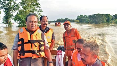 Assam Flood Situation Remains Grim As Death Toll Rises To 108 Pictures