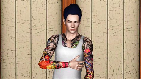 Get 24 Yakuza Tattoo The Sims 4