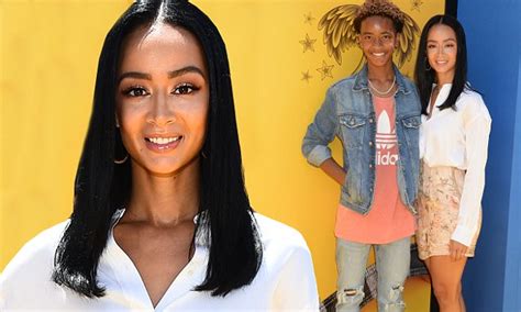 Draya Micheles Son Kniko Attends Despicable Me 3 Premiere Daily Mail