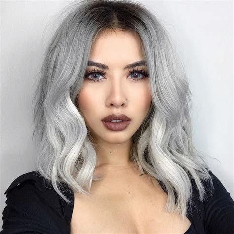 28 Inspiring Silver Hair Color Ideas Silver Hair Color Hair Styles