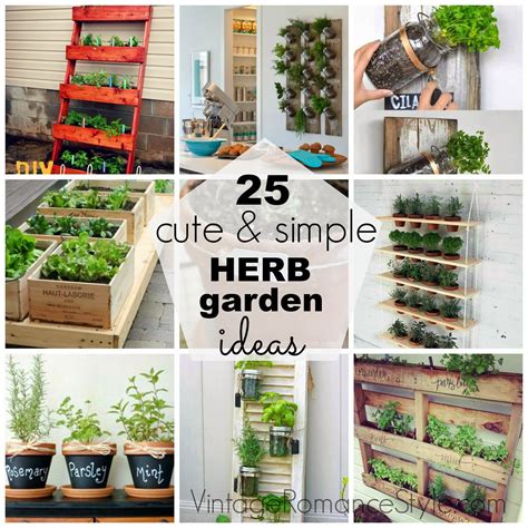 25 Cute And Simple Herb Garden Ideas Vintage Romance Style Raised Bed