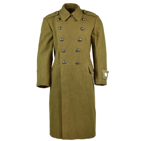 Russian Military Wool Trench Coat Tradingbasis
