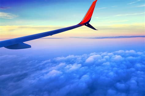 Free Picture Sky Cloud Airplane Wing Transport Travel