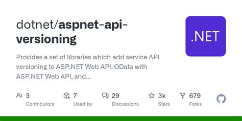 Github Dotnet Aspnet Api Versioning Provides A Set Of Libraries