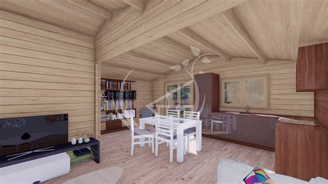 Studio A One Bed Log Cabin 6m X 6m Log Cabin Ireland
