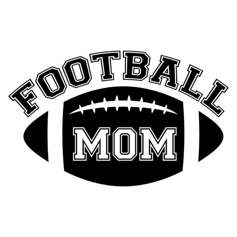 Football Mom On The Ball Sport Free Svg File Svg Heart