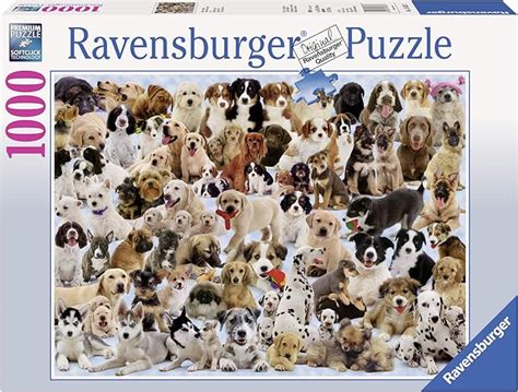 Ravensburger Dogs Galore 1000 Piece Jigsaw Puzzle Uk Toys