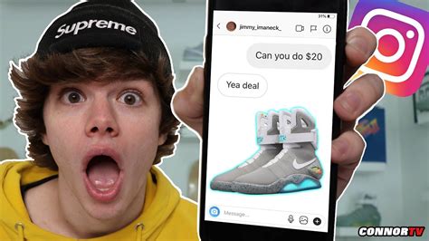 I Lowballed Nike Air Mags On Instagram Youtube