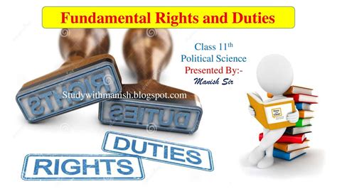 Fundamental Rights And Duties Ppt Class 11th Political Science