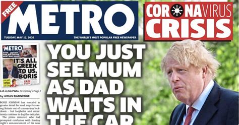 Whoevers Writing These Metro Front Page Headlines Take The Rest Of The Week Off The Poke