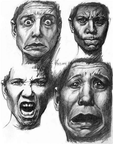 Facial Expression Study Expression Art Expression Gcse Art