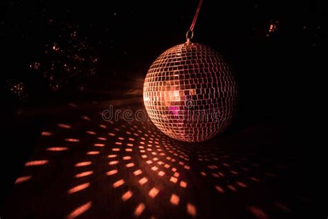 Colorful Disco Mirror Ball Lights Night Club Background Party Lights