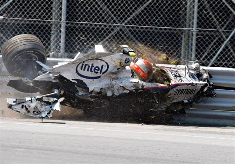 24 Spectacular Crashes In Formula 1