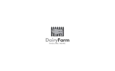 Dairy Farm Logo Design Template Logo Template Farm Logo Design Logo