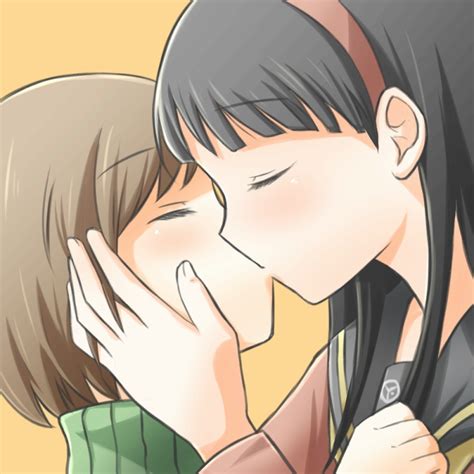 Satonaka Chie And Amagi Yukiko Persona And 1 More Drawn By Rate