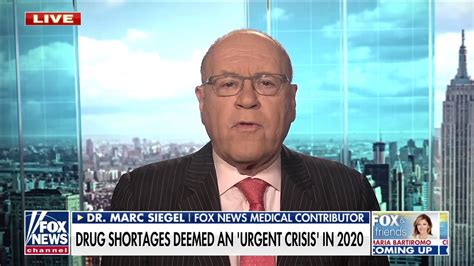 Dr Marc Siegel Warns Against Foreign Contracts Amid Drug Shortage