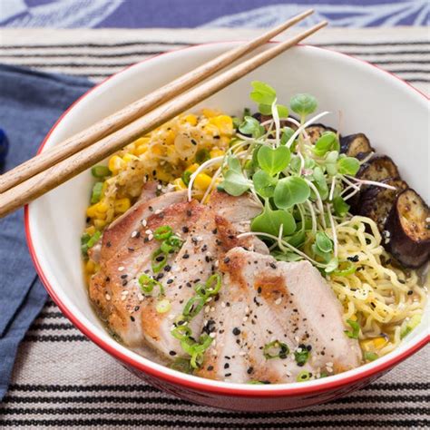 As with other noodle dishes in japan, a slurping sound is made when eating ramen. Recipe: Pork Ramen with Fresh Ramen Noodles & Summer ...