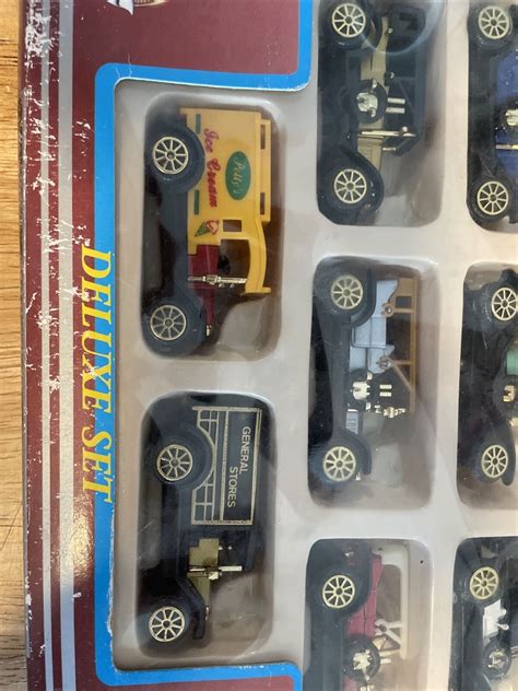 Open Box 10 Jobar Die Cast Metal Classic Cars ~ Deluxe Set Ebay