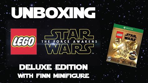 Unboxing Lego Star Wars The Force Awakens Deluxe Edition For Xbox One