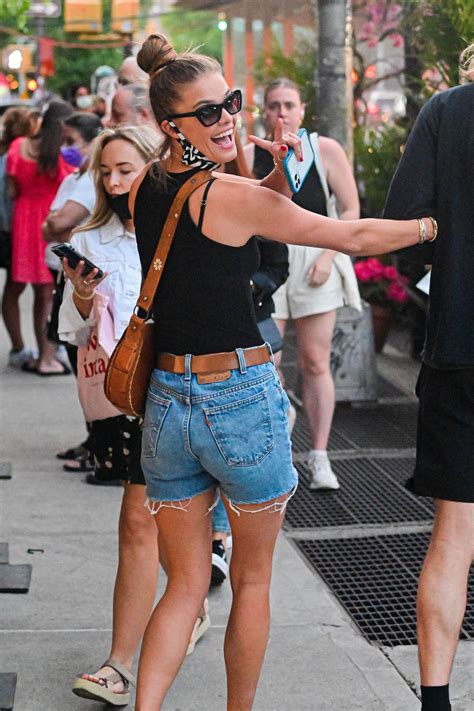 Nina Agdal In Denim Shorts Out In New York 05272021 Hawtcelebs