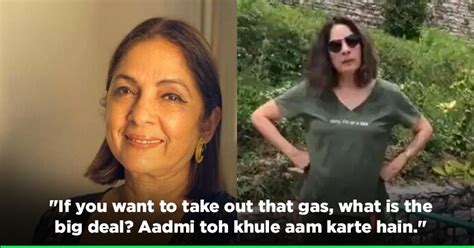 Why Cant Women Fart And Burp Openly Like Men Neena Gupta Asks Legit
