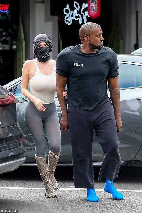 Kanye West Shows Off Bizarre New Style While Out With His Wife Bianca Censori Photos