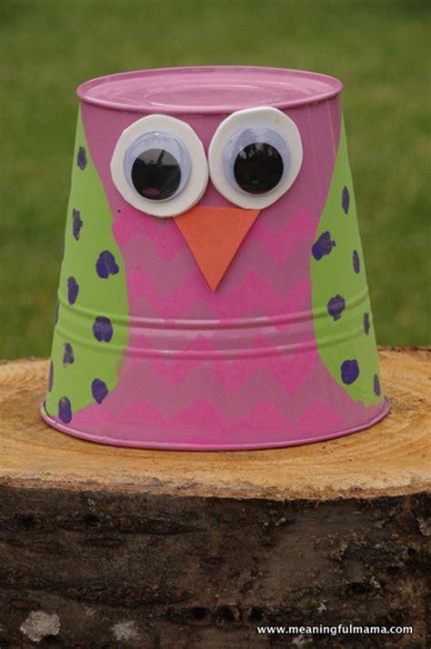 My Owl Barn Diy Owl Bucket