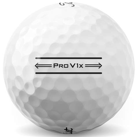 Titleist 2021 Pro V1x Enhanced Alignment Golf Balls White Dozen