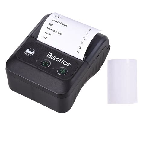 Bisofice Portable Wireless 58mm 2 Inch Thermal Receipt Printer Usb Bill