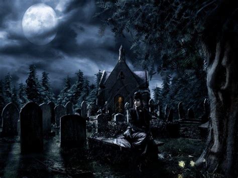 Gothic Cemetery Wallpapers Top Free Gothic Cemetery Backgrounds