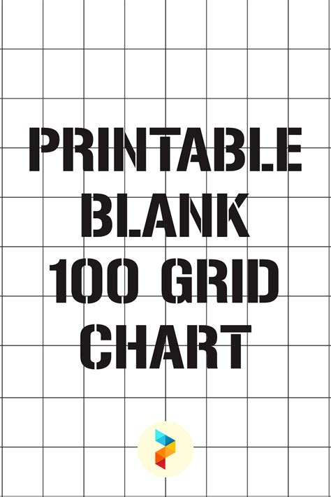 10 Best Printable Blank 100 Grid Chart