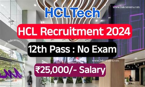 HCL Recruitment 2024 Latest Jobs For Freshers 2024 HCL Direct