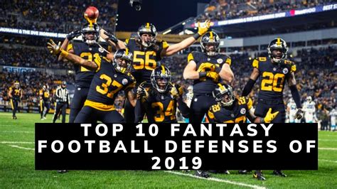 Ranking the top 200 players in fantasy football as the nfl season draws near. 2019 FANTASY FOOTBALL RANKINGS- TOP 10 OVERALL DEFENSES ...