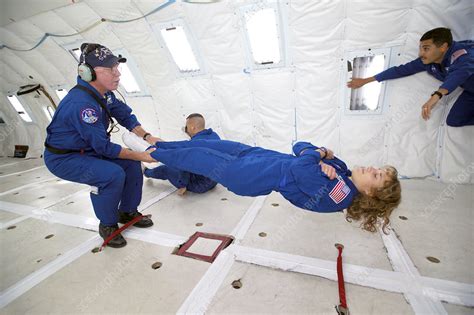 Nasa Astronaut Training In Free Fall Stock Image S5100155