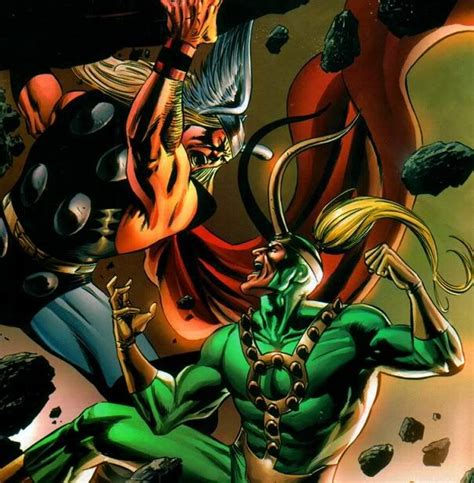 Loki Vs Thor Marvel Pinterest