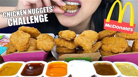 Asmr Mcdonald S Chicken Nugget Challenge Auzsome Austin Eating Sounds No Talking Asmr