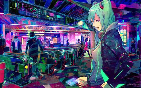 Cyberpunk Anime K Wallpapers Wallpaper Cave
