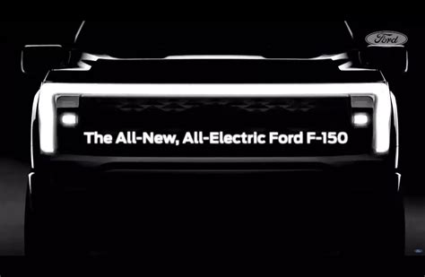 The Electric Ford F 150 Lightning Debuts Next Week Heres What We Know