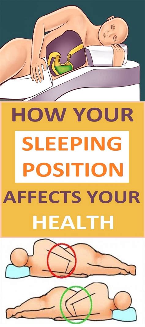 How Your Sleeping Position Affects Your Health Salud Salud Y Belleza