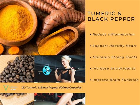 Turmeric And Black Pepper Vgain Pure