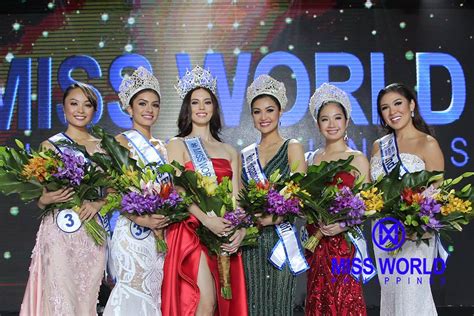 The Intersections And Beyond Miss World Philippines 2017 Winners
